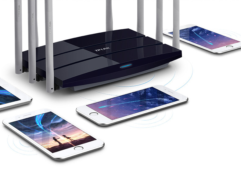 tp-link tl-wdr8620双频千兆端口无线路由器2600m穿墙王wifi智能