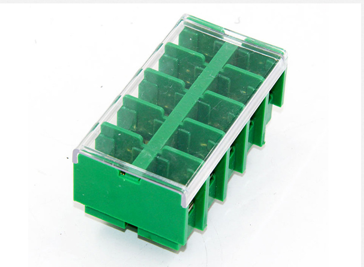 jf5105高低导轨接线端子板式压线接线端子封闭型接线端子