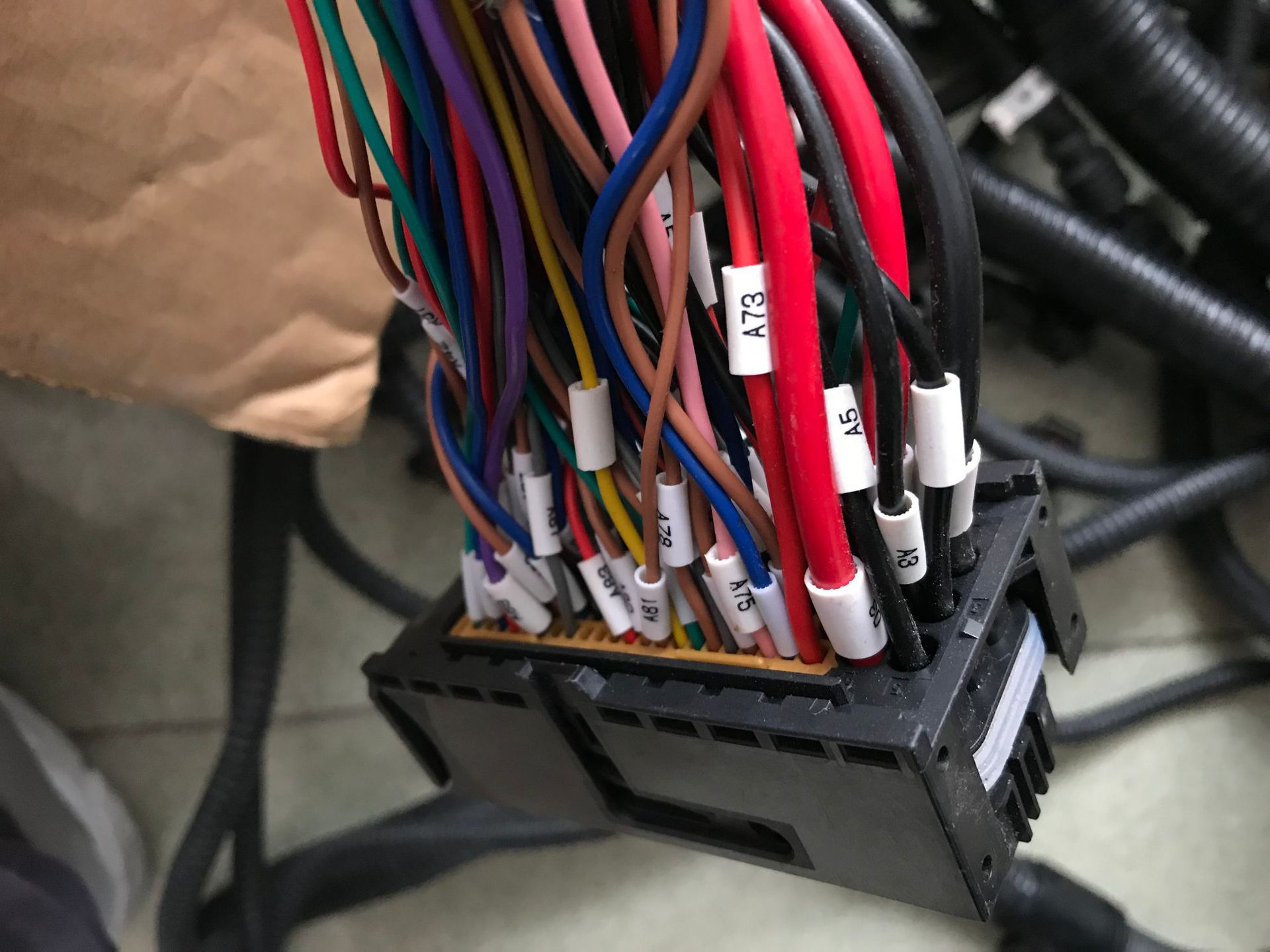 发动机线束 汽车线束定制 观光车线束 高尔夫球车线束 老爷车线束