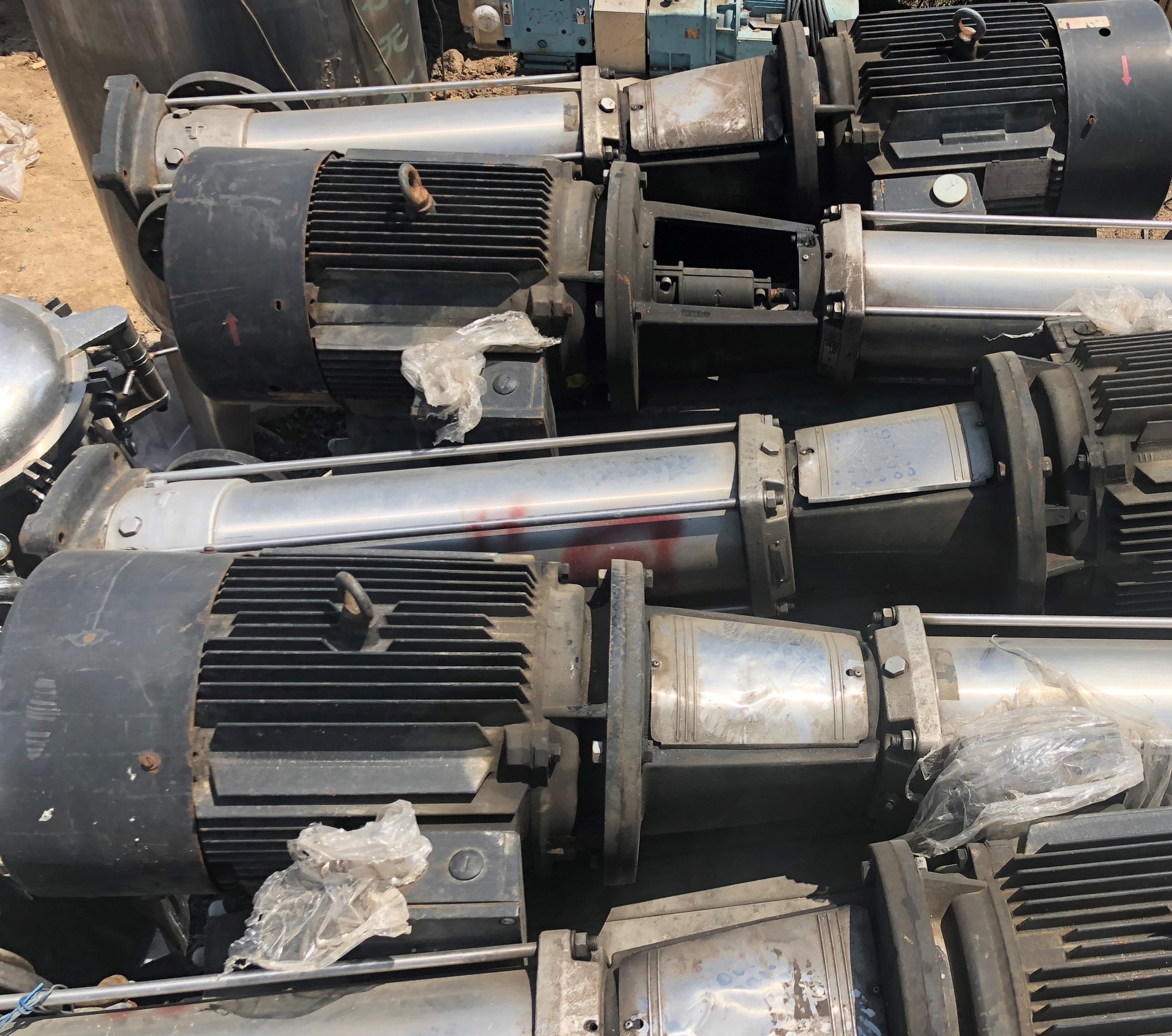 二手反渗透水处理泵 ro膜增压泵不锈钢立式离心泵 多级变频泵