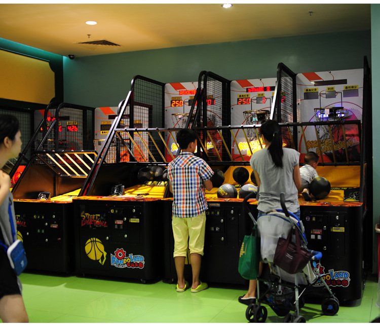 电玩城普通篮球机 儿童游乐场投篮机 成人篮球机大型投币游戏机厂