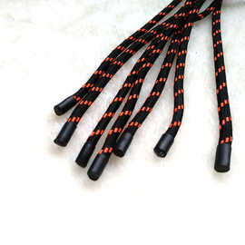 定制绳头 圆柱热缩管封头跳点抽绳 不打结热缩管绳头加工抽绳帽绳