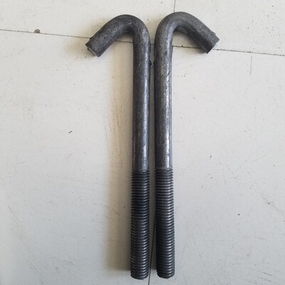 振动筛网挂钩螺丝 钩头螺丝 弯勾 钩头瓦钩丝 矿用弯钩螺栓m12m16