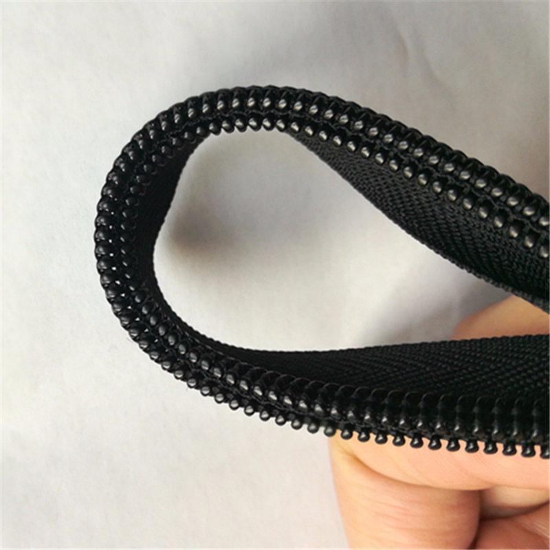 定制5号8号双层尼龙防爆拉链 拉杆箱帐篷特殊拉链