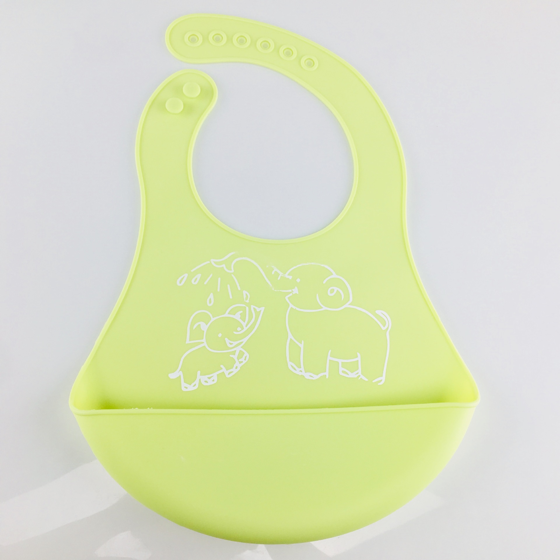 品名: 硅胶婴儿宝宝饭兜 小孩围兜防水围脖 围嘴硅胶软喂儿童幼儿吃饭