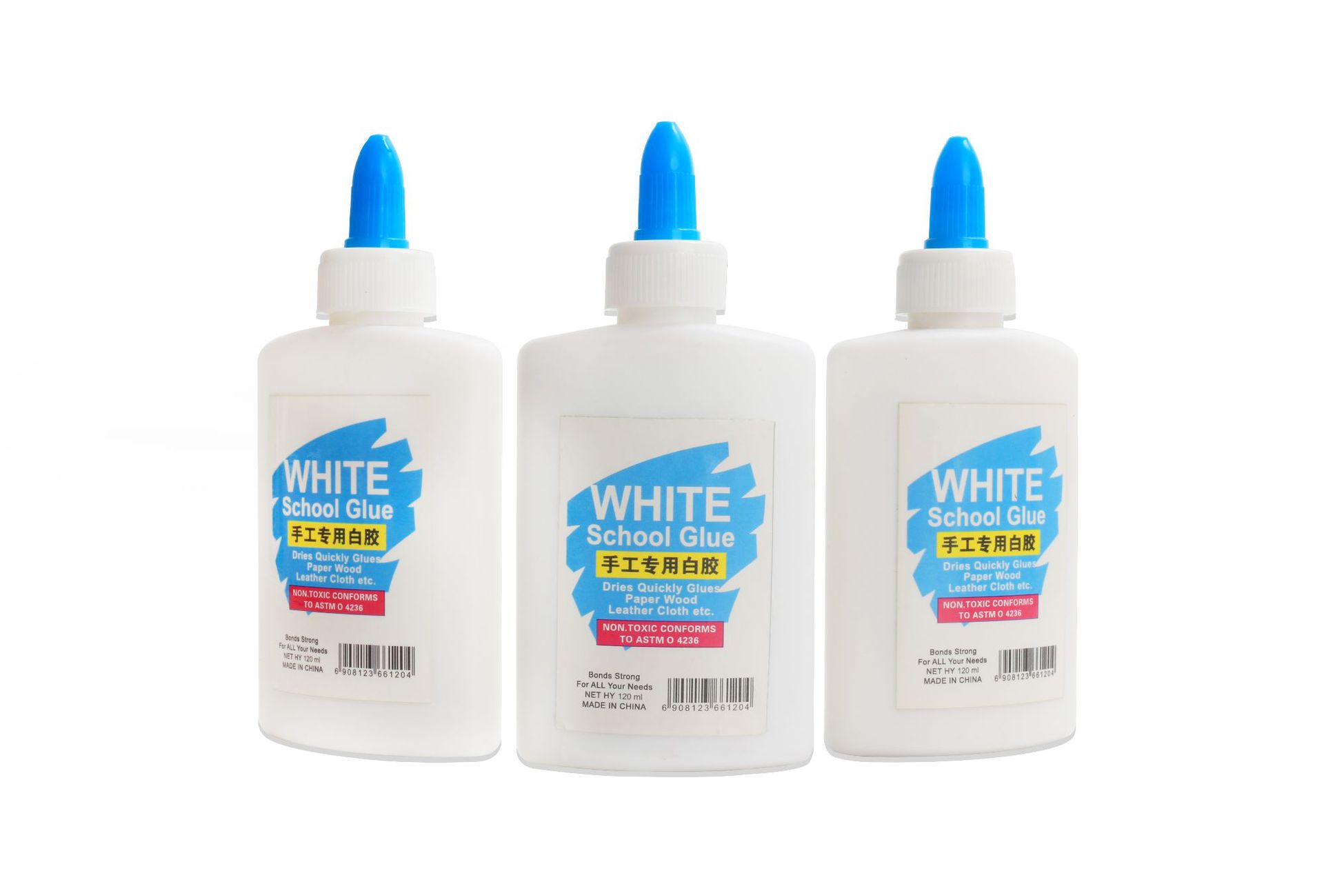 120ml白胶胶 办公文教学生手工课胶水 可手洗diy木制手工白胶