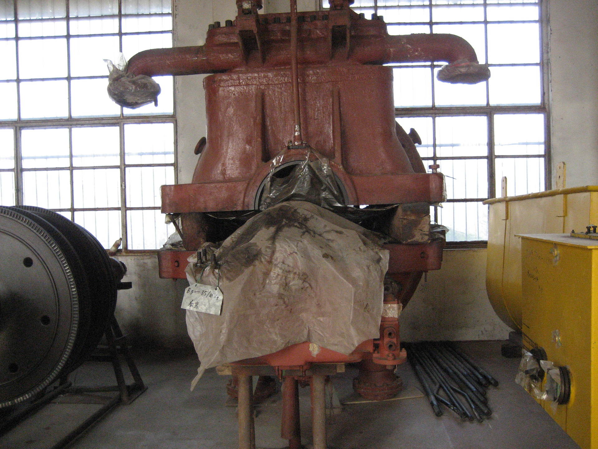 出售二手抽背3mw汽轮发电机组(cb3-3.43/0.981/0.49配qf-3-4)