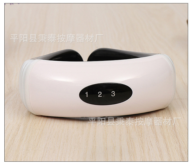 批发多频充电颈椎按摩仪按摩器脖子理疗仪无线智能脉冲肩颈按摩仪