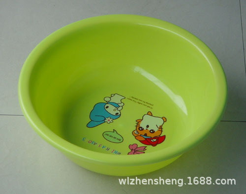 厂家直销批发日用品生活用品塑料制品圆形塑料脸盆