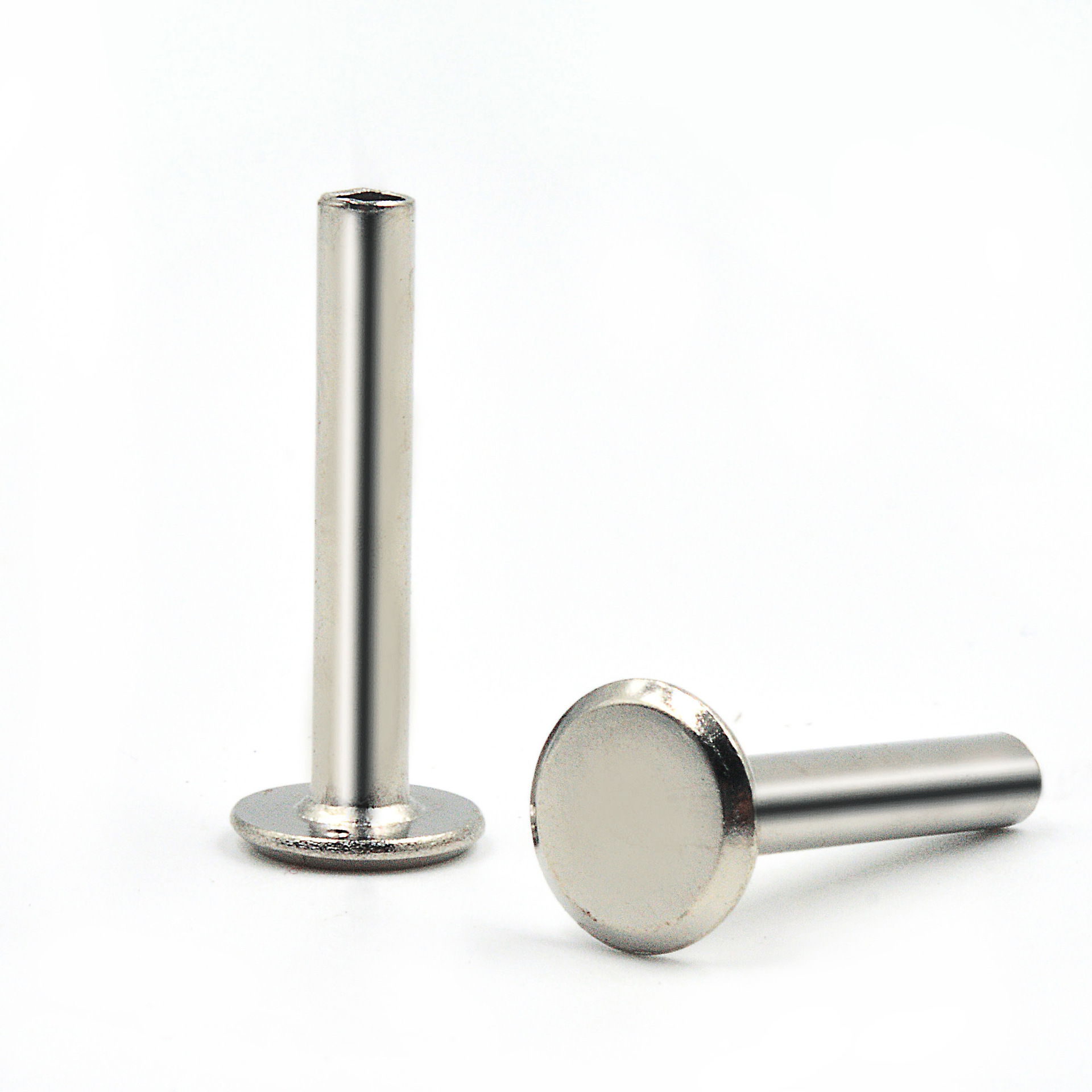 平锥头半空心铆钉 4mm 头盔铆钉 长度齐全 现货 厂家