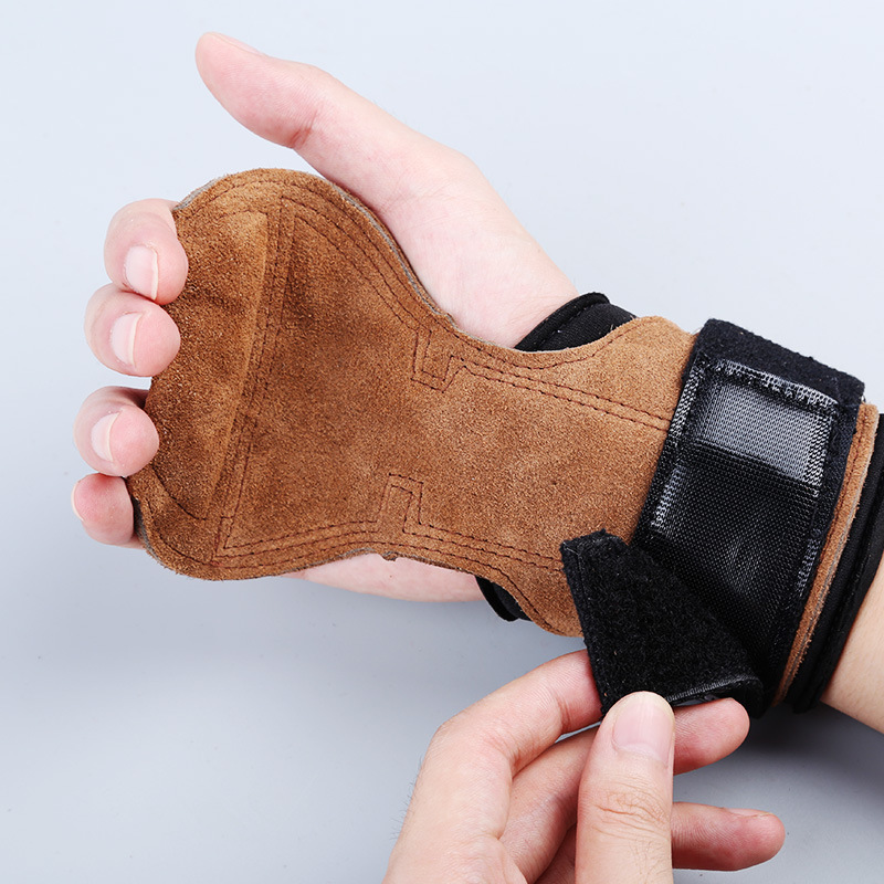 Cowhide Palm Protector Wrist Aid Belt