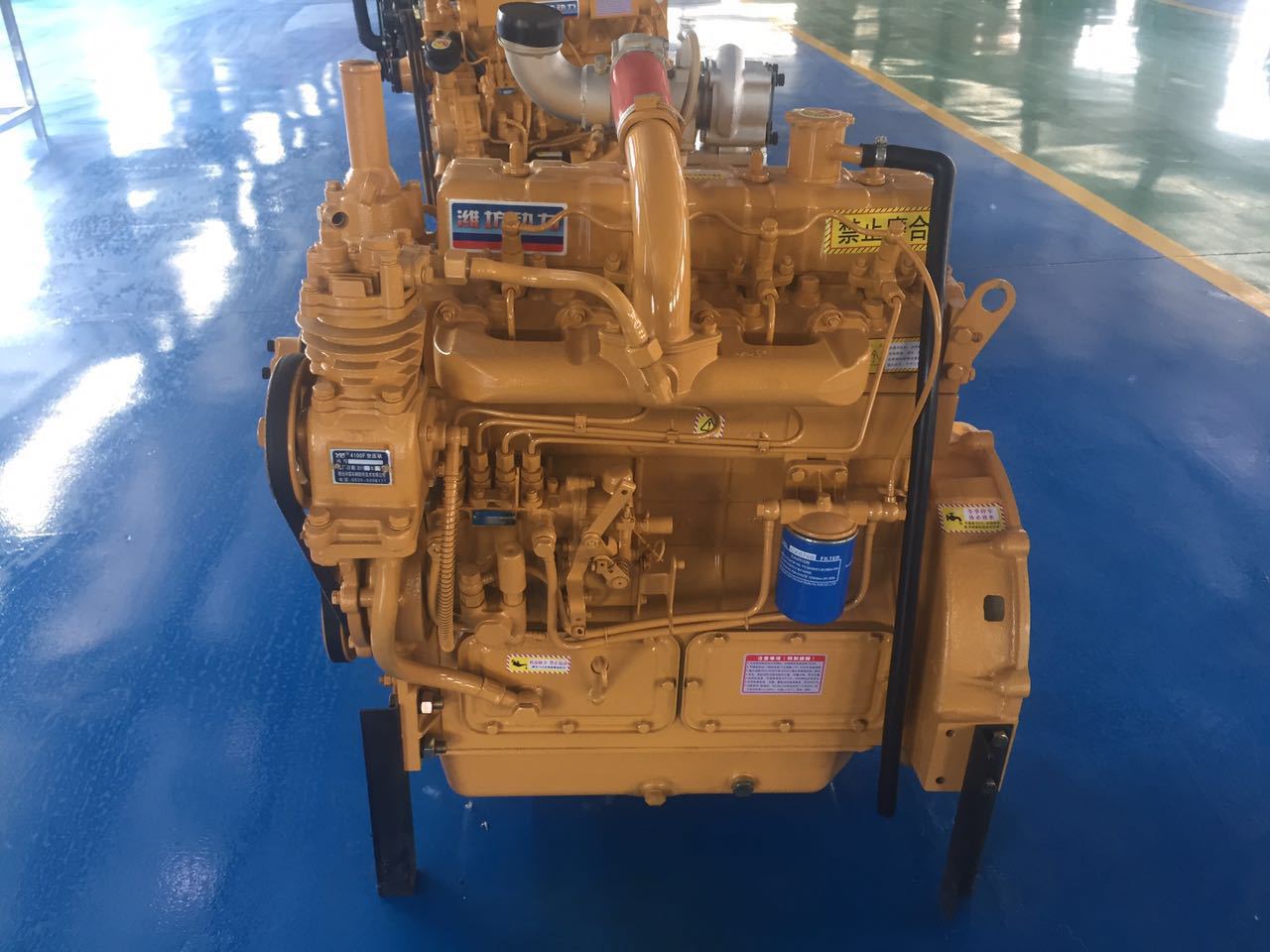 湖南潍柴zh4100zg增压柴油机 45千瓦装载机打桩机专用发动机直销