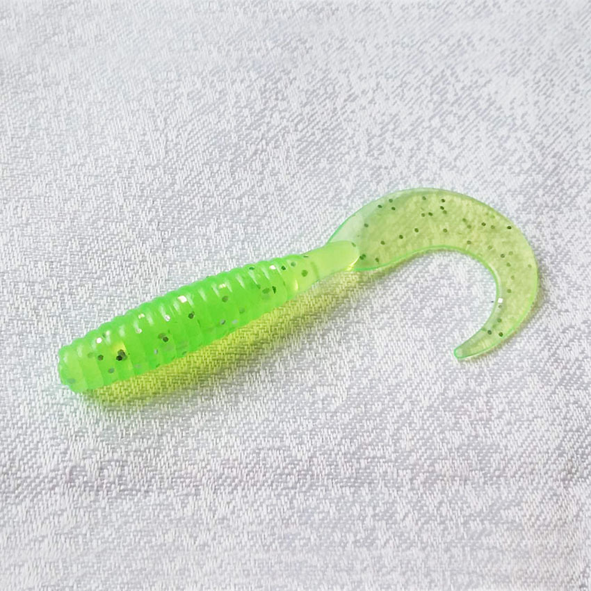 5cm路亚软虫蛆虫假饵单尾 soft lure钓鱼用品