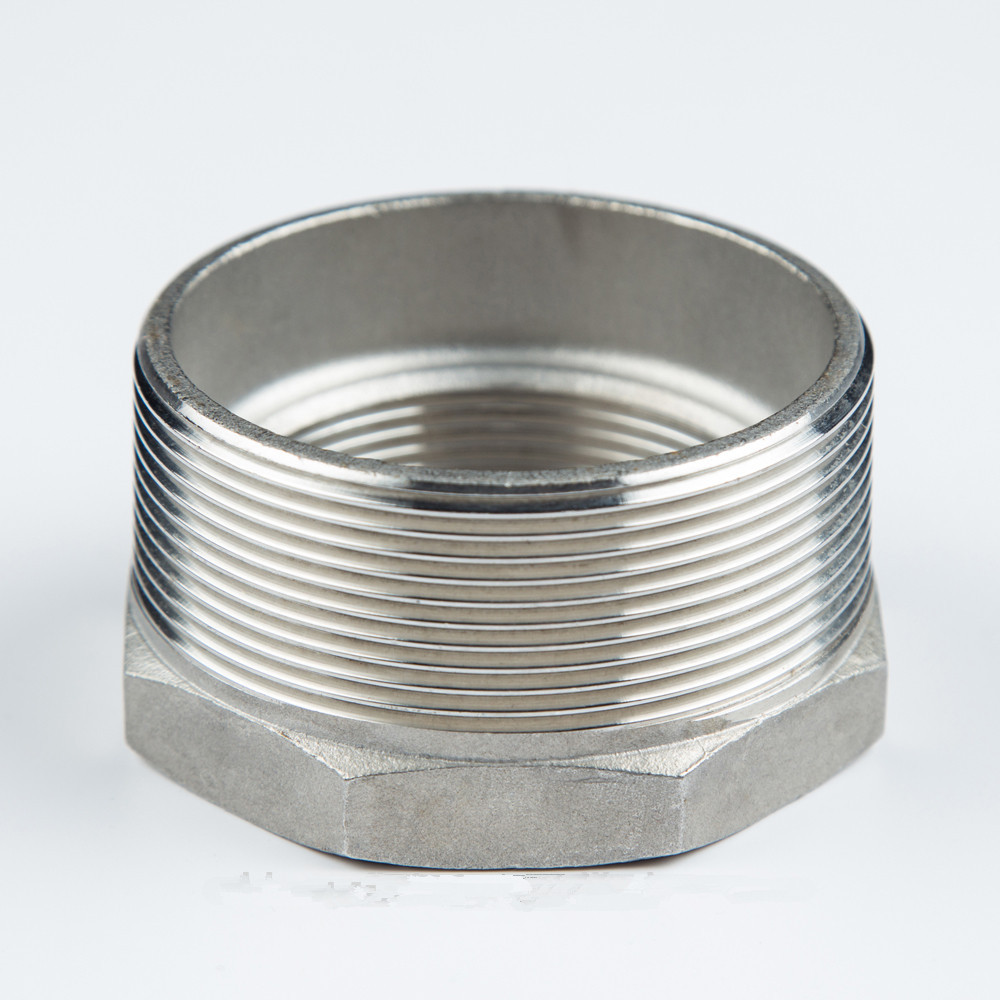 不锈钢304内外丝转换接头补芯 六角补芯内外丝接头304不锈钢补芯