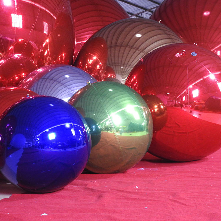 镜面吊挂装饰球反光球厂家直销