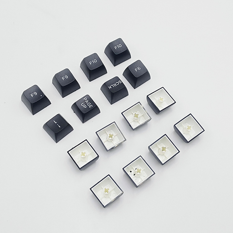 pbt双色键帽模具注塑加工定制双色模具双色注塑加工