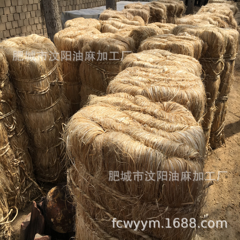 一级白麻工地麻热销山东一级白麻丝粗麻筋麻绳