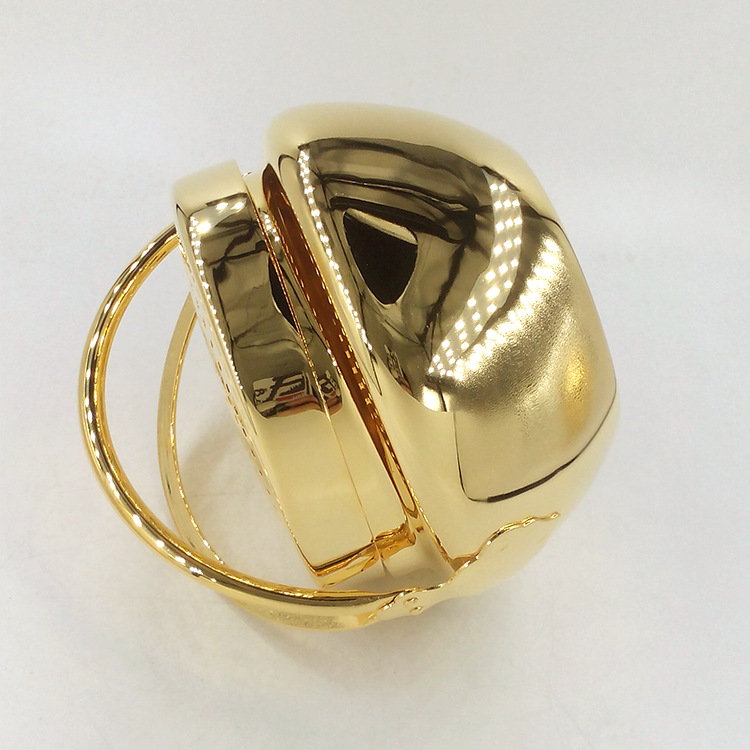 饰品真空电镀厂电镀仿金不锈钢饭盒电镀24k金饰品盒真空镀仿金