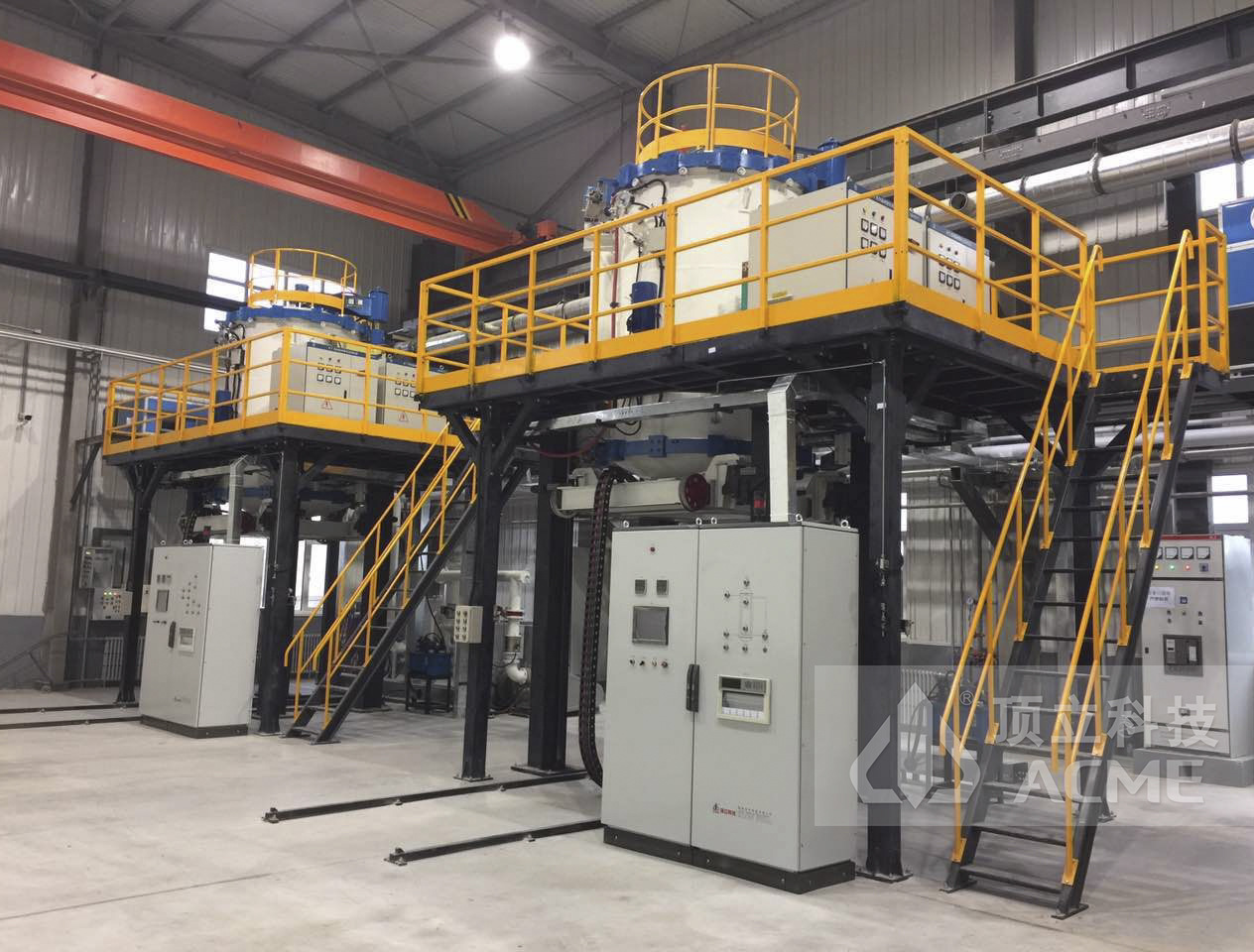 顶立科技立式真空石墨化炉,高温石墨化炉