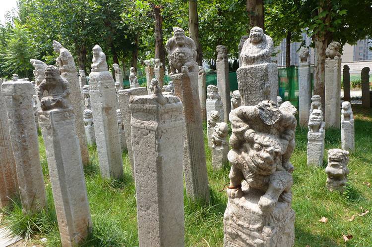 拴马柱石雕如今竟价值连城