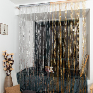 厂家直销批发纯亮片线帘 婚庆吊顶摩天轮背景装饰隔断门帘窗帘