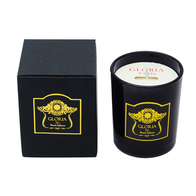 特价尾单处理黑色高端香薰蜡烛简约家居装饰