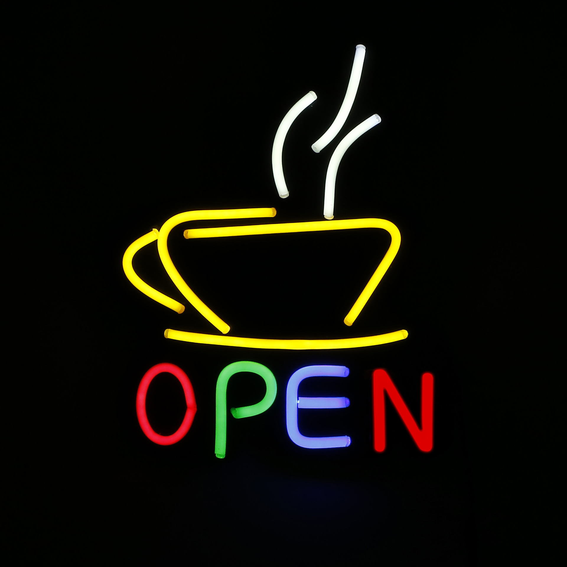 跨境柔性霓虹灯带广告牌 发光字led霓虹灯牌门头屏霓虹灯店招广告