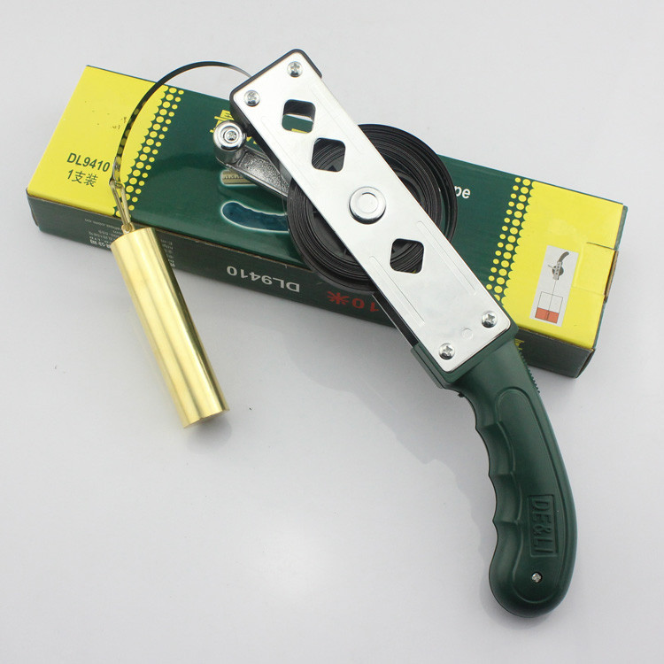 15-20-30米不锈钢量油尺石油测深尺铜锚测油尺油库油罐深度尺