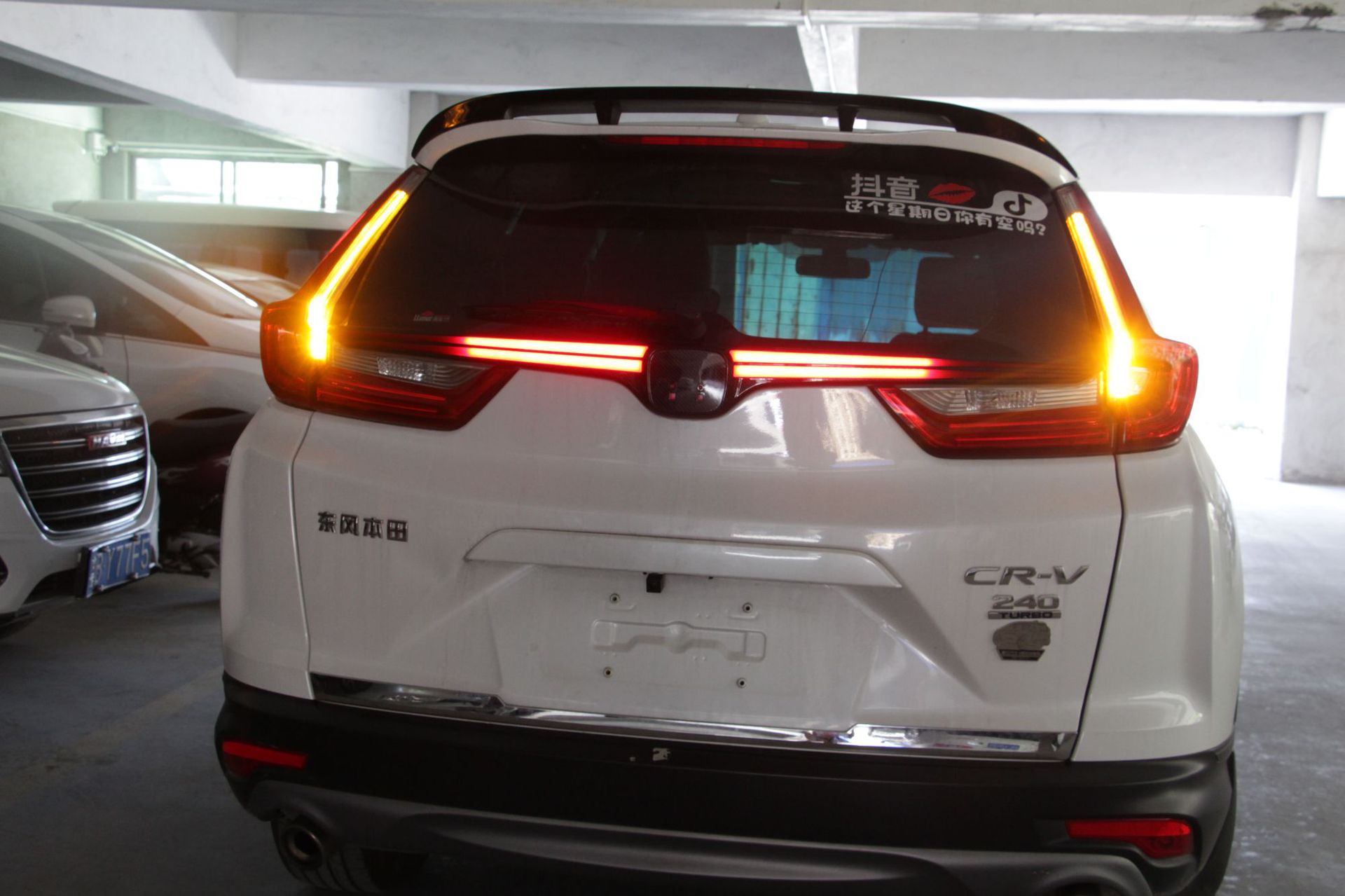 适用于17-18款本田crv 最新led贯穿式灯 改装专用尾灯本田crv