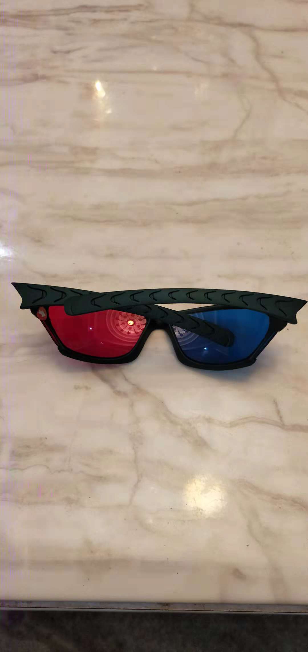 厂家直销红蓝3d眼镜 3d立体眼镜 运动款太阳镜