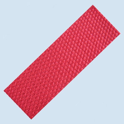现货1寸加厚涤棉织带单色珠纹涤纶织带sp线箱包辅料红色纯色织带