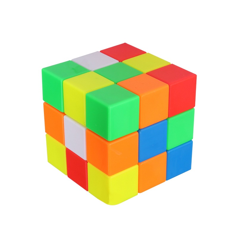 裕鑫科教智胜三阶魔方锁3阶孔明锁六色混拼新款奇特玩具厂家直销