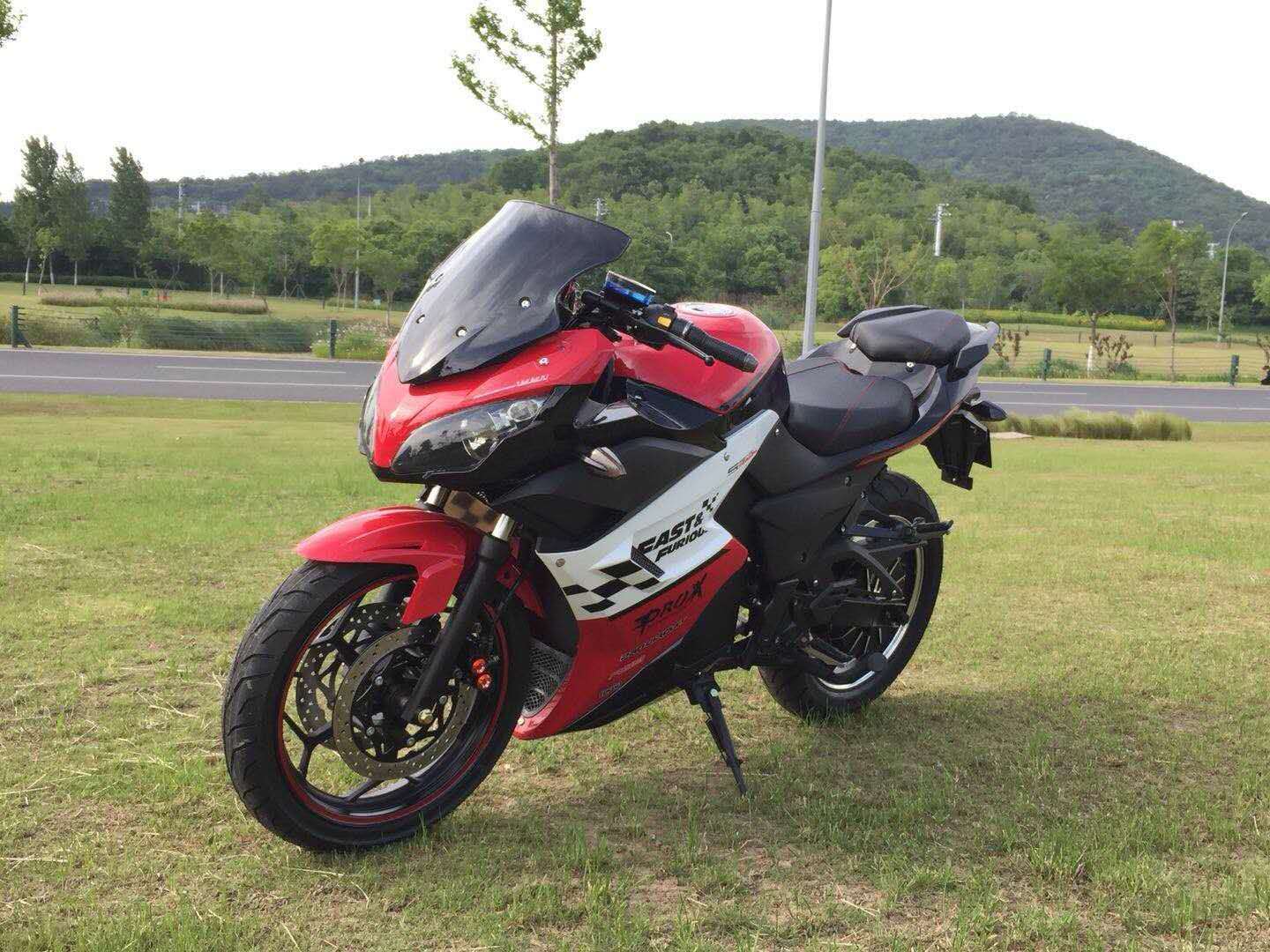 地平线跑车大功率3000w电动车男女成人电动摩托车可做eec可订大证