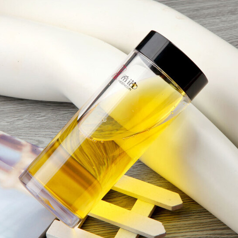 希诺水杯单层pc塑料杯免费刻字pc创意时尚男女喝水杯印logo代发