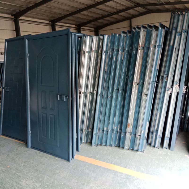 厂家加工生产批发地下室门储藏室门工程铁皮门房屋拆迁门管道井门