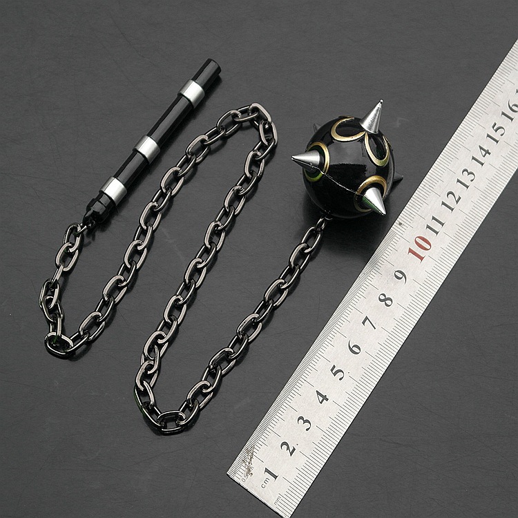 从零开始周边合金武器兵器模型 流星锤拉姆蕾姆女仆道具