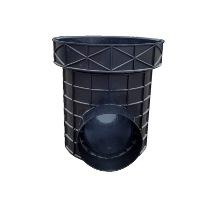 启始井 pe塑料检查井厂 流槽式起始井座450*225 湖南检查井厂