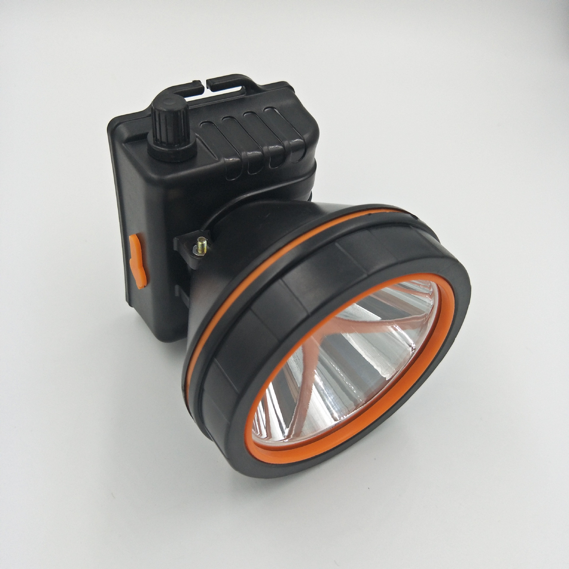 无极调光可旋转led头灯白光黄光钓鱼灯野营灯照明电筒头戴灯批发