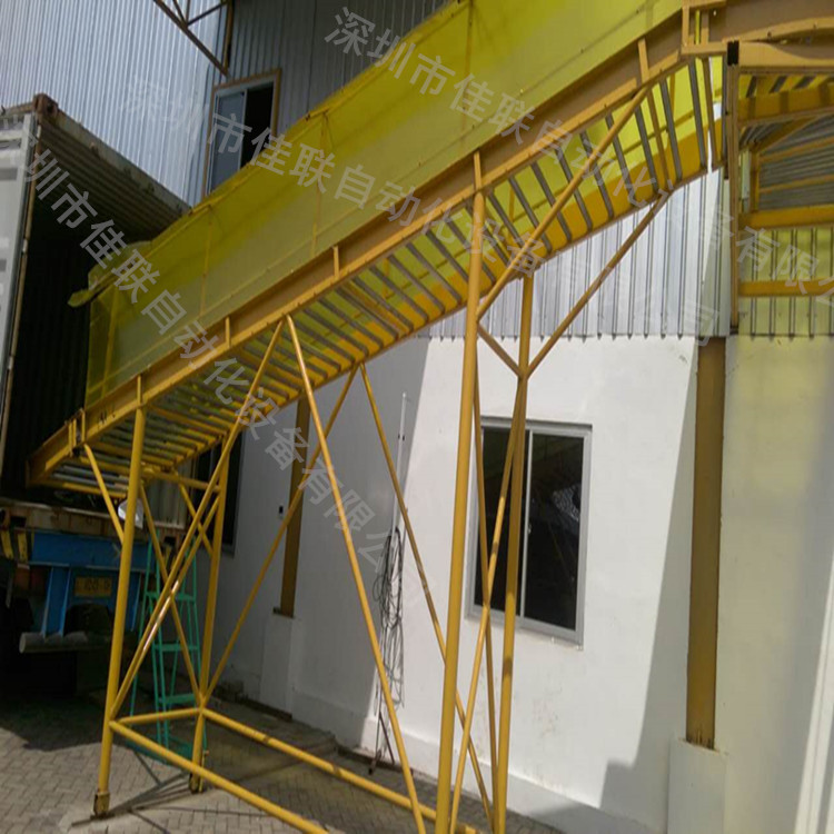 一楼到五楼纸箱货物滑梯 卸货梯 装货柜车传输带 输送机