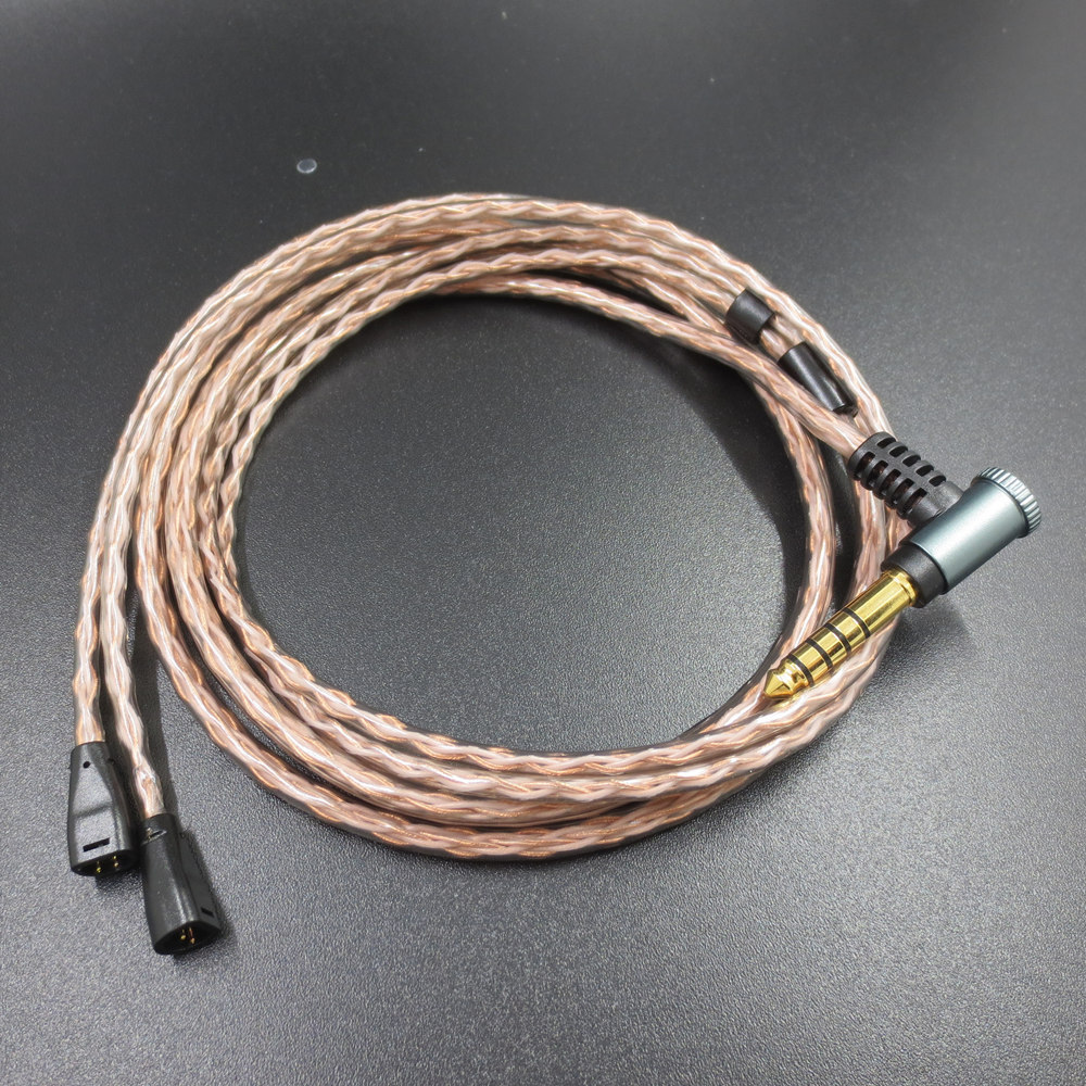 跨境专供4.4平衡金宝线基平衡线 ie80 535 a2dc 0.78 n3ap 耳机线