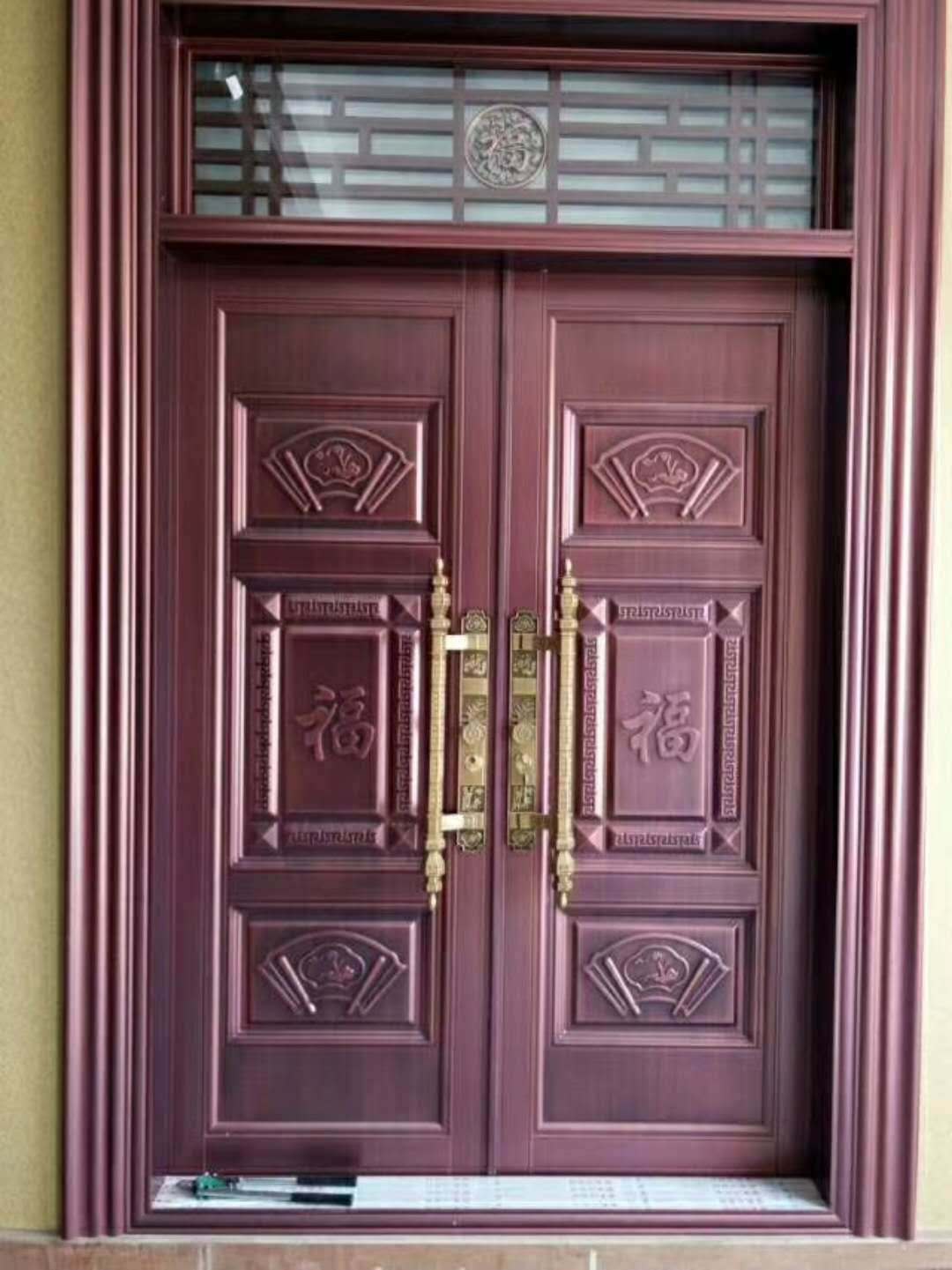 厂家生产批发 豪华铝合金入户大门防盗门防爆门 防潮防水永不生锈