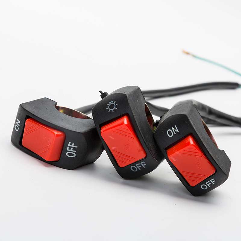 摩托车熄火开关越野车改装大灯熄火开关踏板车沙滩车熄火开关