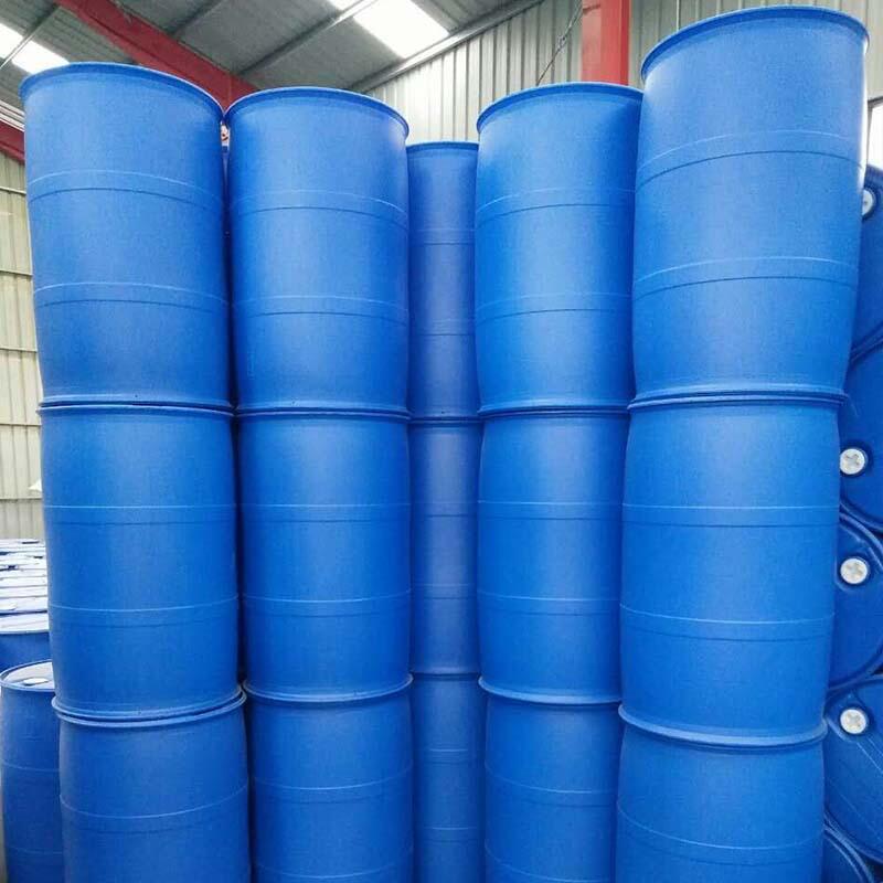 供应蓝色200l塑料桶周转化工工业桶双环油桶桶可提供发票