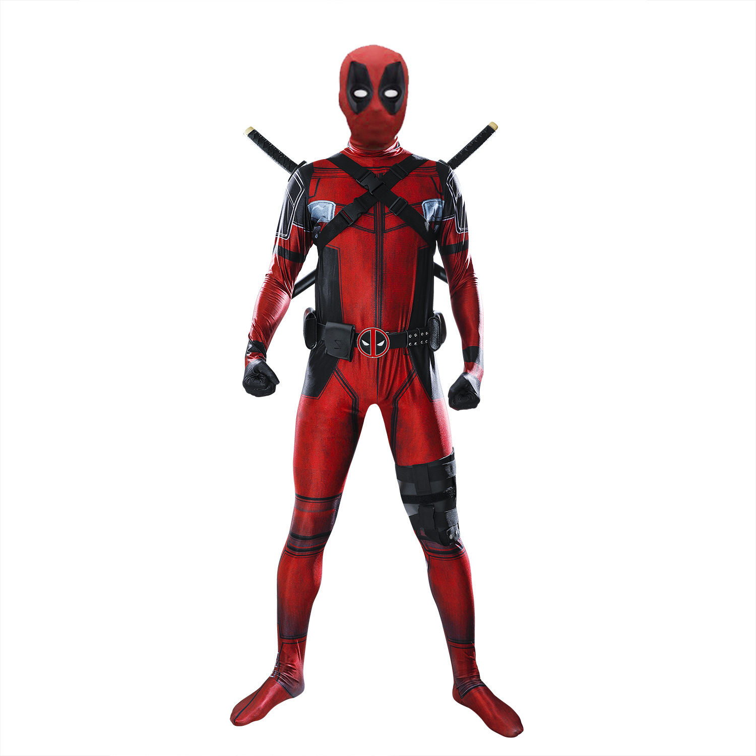 死侍cosplay deadpool复仇者联盟死侍紧身衣服数码3d印花全包