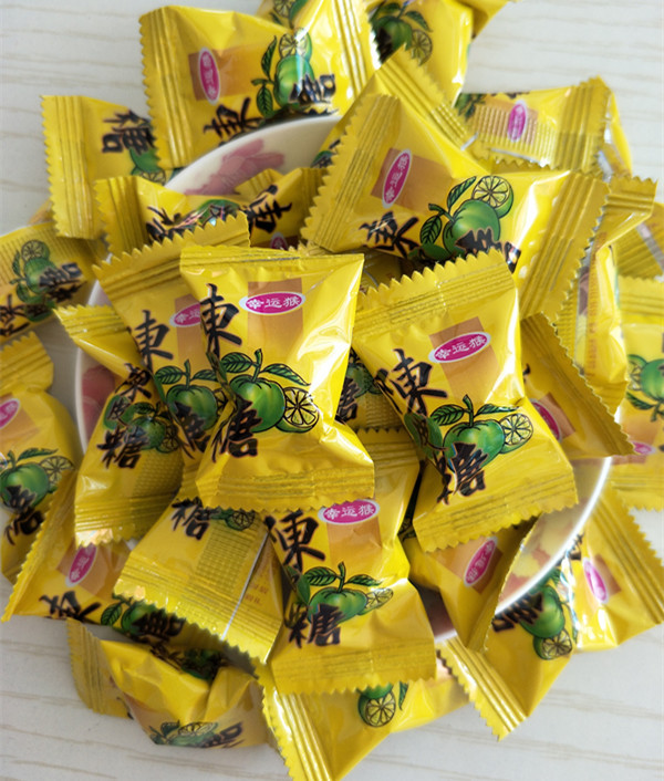 幸运猴陈皮糖500克硬糖 酸甜陈皮糖结婚招待喜糖办公休闲零食