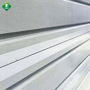 广州厂家现货供应 凹凸穿孔声屏障 工厂机械设备降噪消音隔音屏