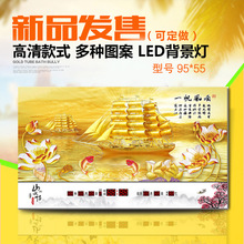 客厅万年历数码日历挂钟家用LED壁挂万年历