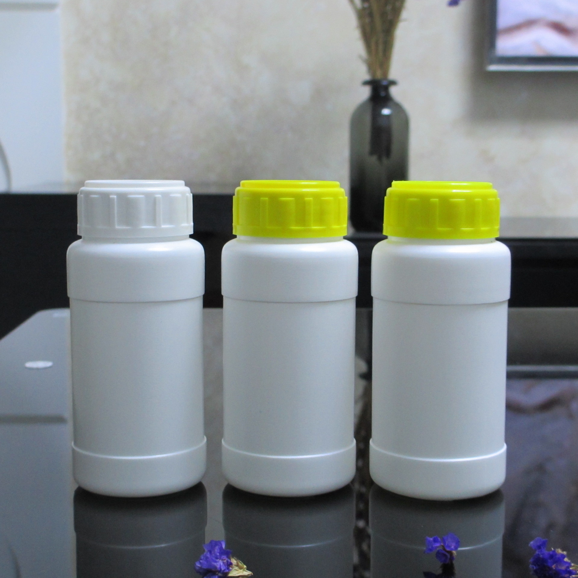 200ml塑料瓶 白色农药瓶化工瓶液体肥料包装瓶叶面肥hdpe分装瓶