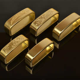 纯铜皮带环皮带圈皮带配件皮圈黄铜腰带圈腰带戒指裤带35/40mm