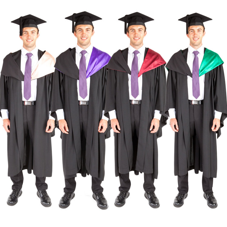 澳大利亚acu大学本科毕业礼服批发学士服硕士服教育商业来图定制